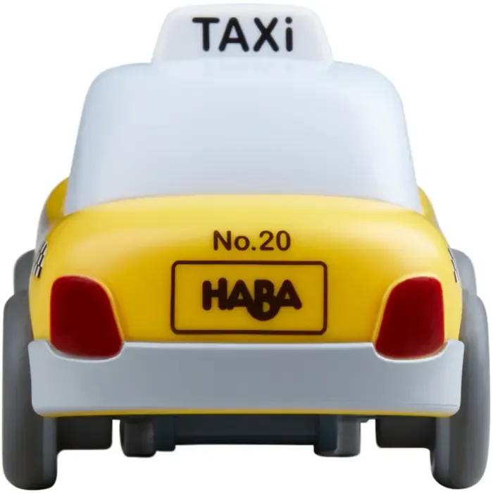 haba kullerbü - taxi, toy vehicle (anthracite/white (matt)) - slika 3