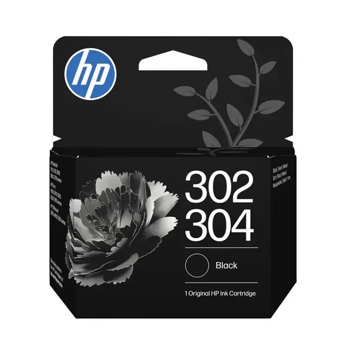 hp 302/304 black original ink cartridge - slika 1