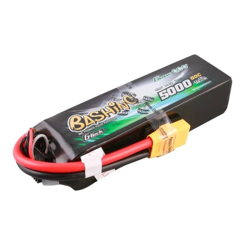 gens ace g-tech 5000mah 14.8v 4s1p 60c lipo battery pack with xt90 plug-bashing series - slika 2