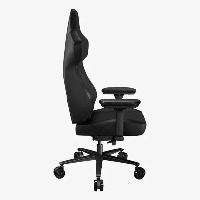 thunderx3 core modern universal gaming chair padded seat black - slika 4