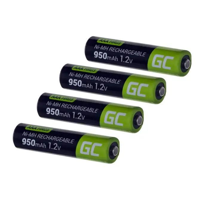 green cell gr03 household battery rechargeable battery aaa nickel-metal hydride (nimh) - slika 1