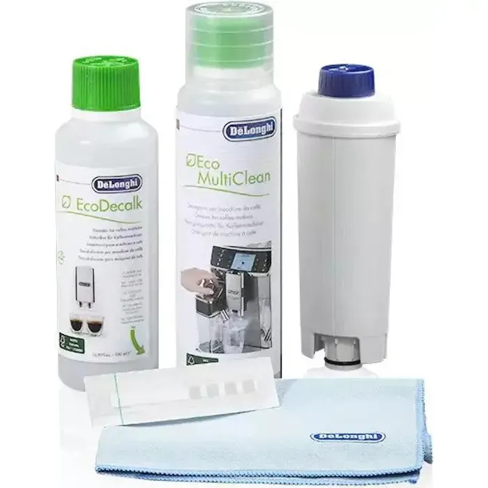 delonghi care set for fully automatic coffee machines dlsc306, descaler (incl. filter) - slika 2