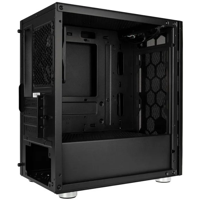 silverstone fara h1m, kaljeno staklo - crno sst-fah1mb-g - slika 5