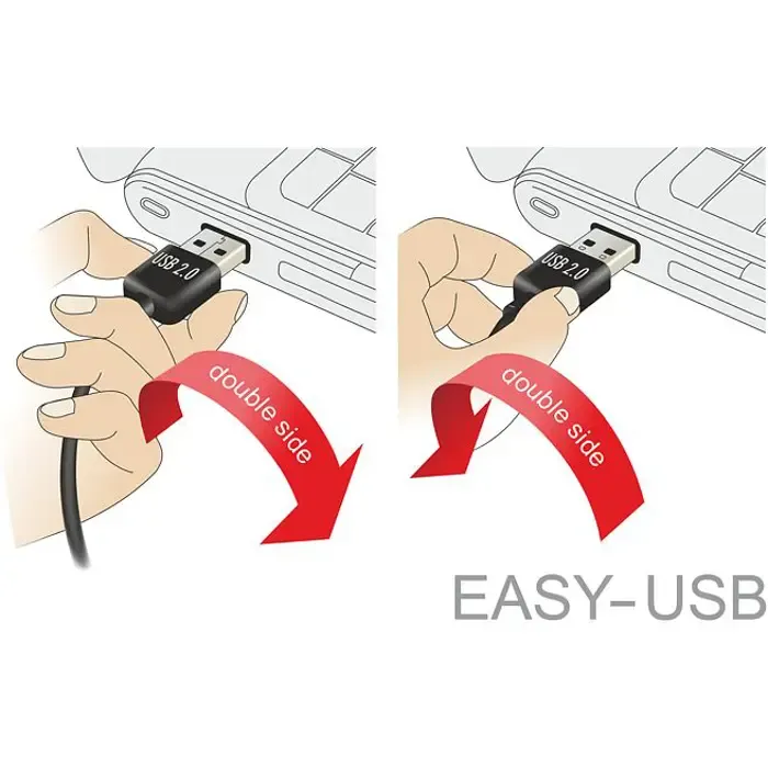 delock usb2.0 a 90 °> micro-b 5m - slika 4