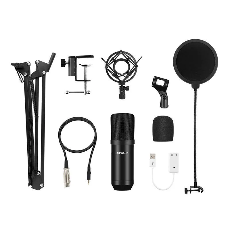 condenser microphone puluz pu612b studio broadcast - slika 3