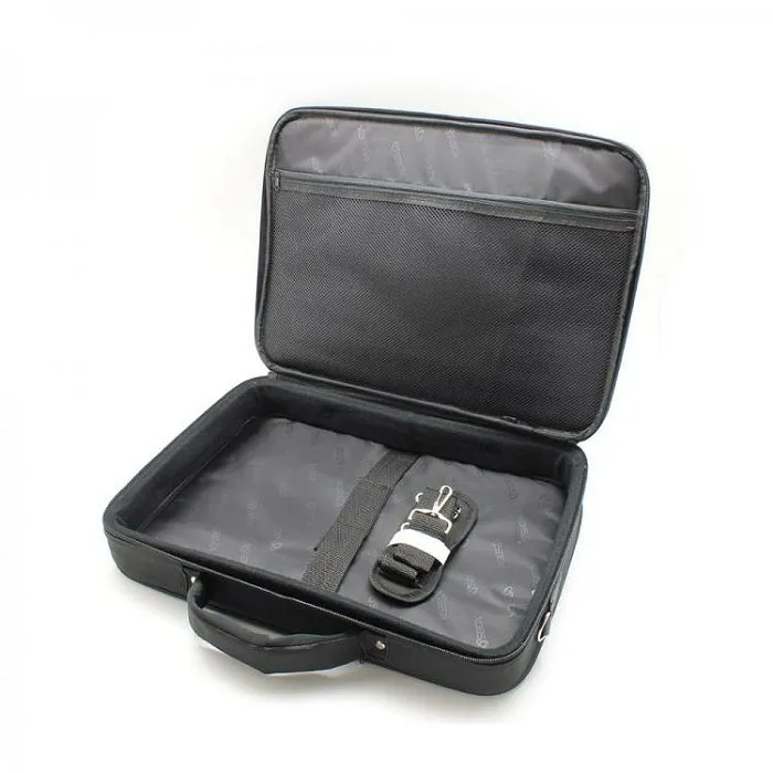 sbox notebook torba 16"-18" wall street crna - slika 3