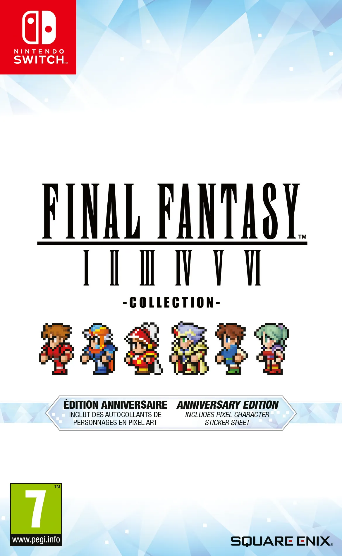 final fantasy i-vi - anniversary edition (nintendo switch) - slika 1