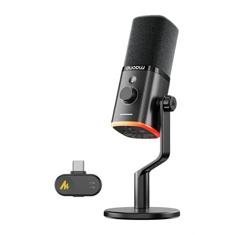 maono pd100w dynamic microphone (black) - slika 1