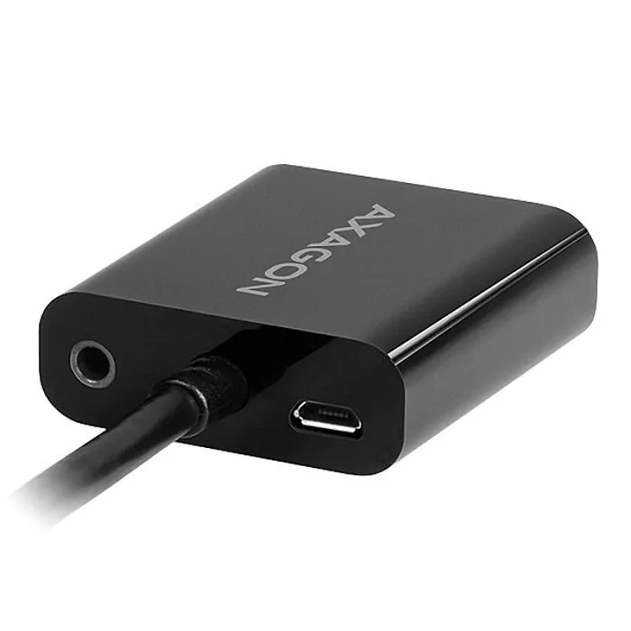 axagon rvh-vgan, hdmi auf vga reduction / adapter, full hd, audio out rvh-vgan - slika 2