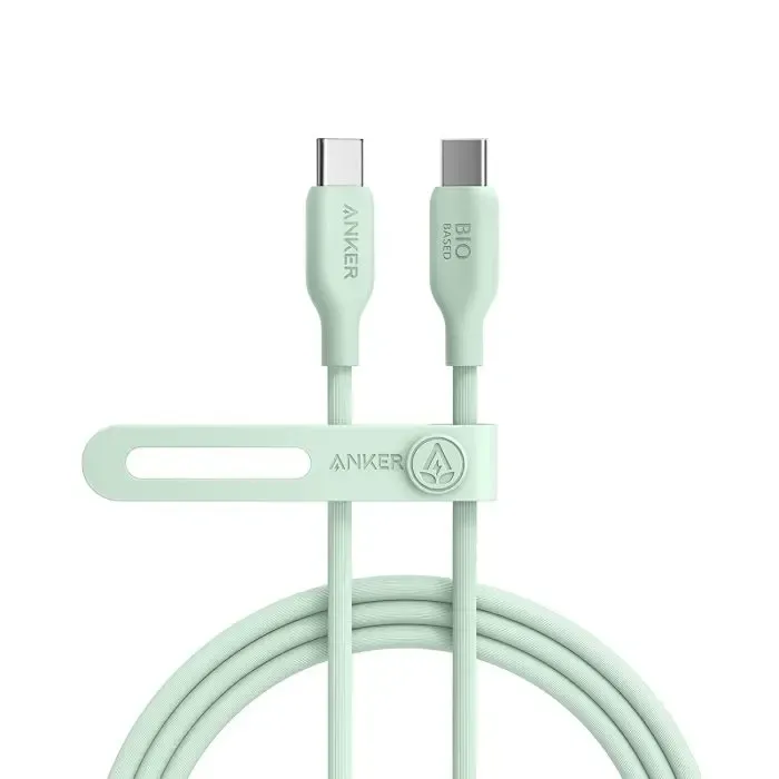 anker 543 bio usbc-usbc 0.9m cable green - slika 2