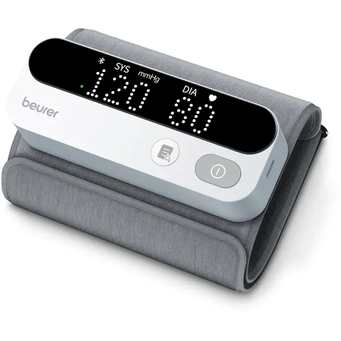 beurer bm 59 upper arm blood pressure monitor (white/black, bluetooth) - slika 2
