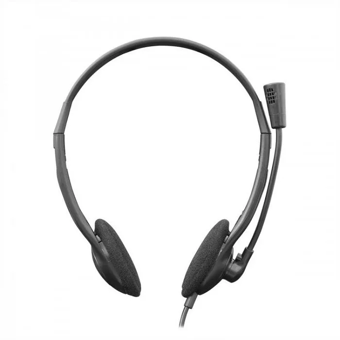 sbox on-ear slušalice s mikrofonom hs-707 usb crne - slika 2