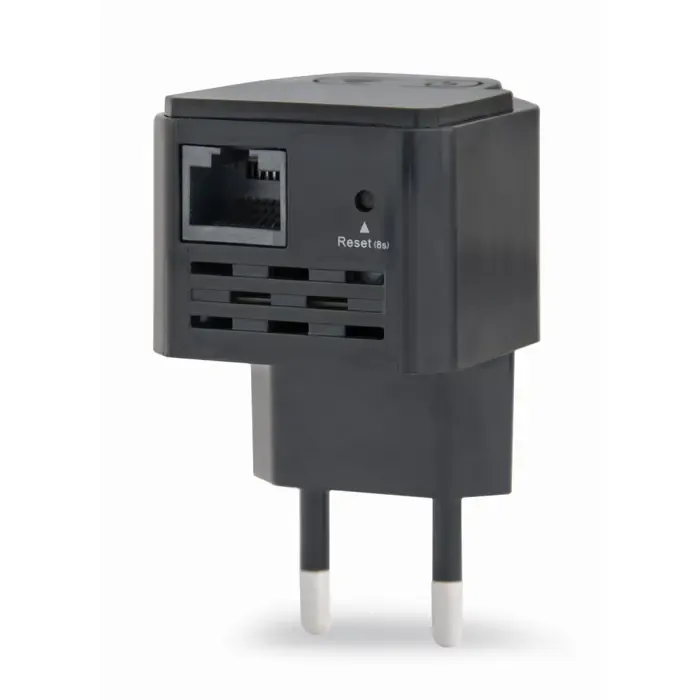 gembird wnp-rp300-03-bk bridge/repeater network repeater 300 mbit/s black - slika 3