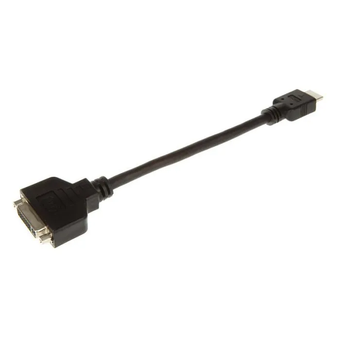inline hdmi zu dvi buchse adapter kabel high speed, black - 0,2m 17670i - slika 2