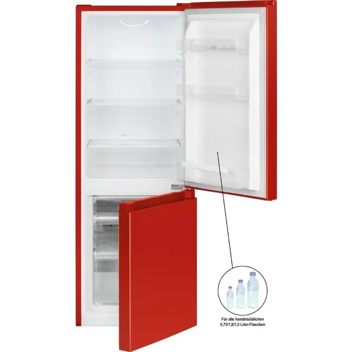 bomann kg 320.2 50cm 165l red e - 165 l - slika 5