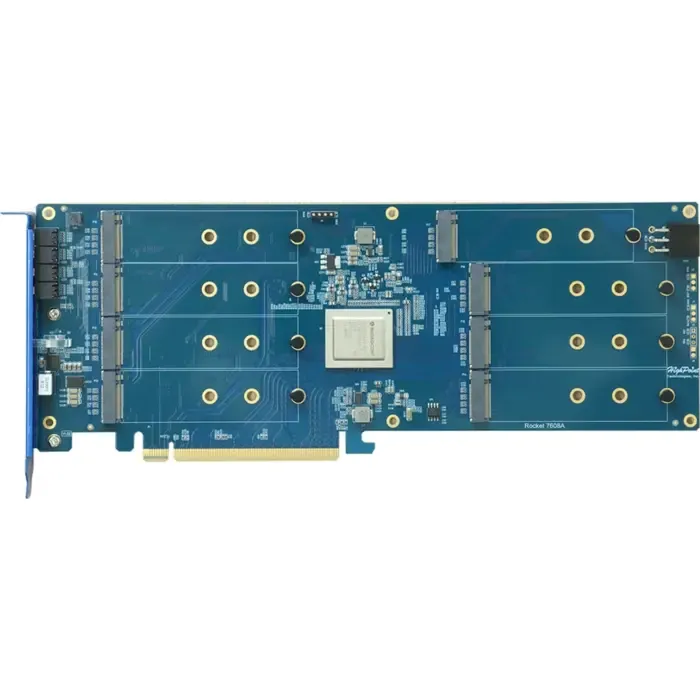highpoint rocket 1608a pcie gen5 x16 to 8-m.2x4 nvme switch - slika 4