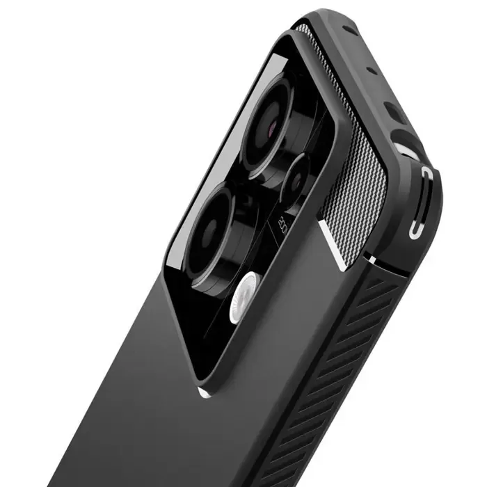 spigen rugged armor, matte black - xiaomi redmi note 13 pro 5g / poco x6 5g - slika 5
