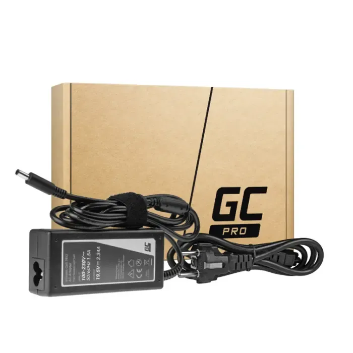 green cell (ad75ap) dell ac adapter65w, 19.5v / 3.34a, 4.5-3.0mm - slika 3