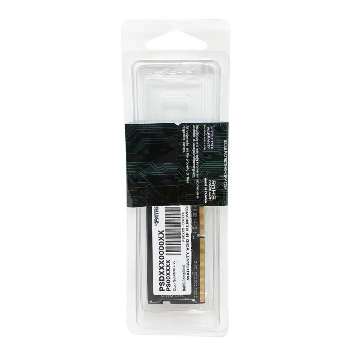 patriot signature line 8gb ddr4-3200 sodimm pc4-25600 cl22, 1.2v - slika 5