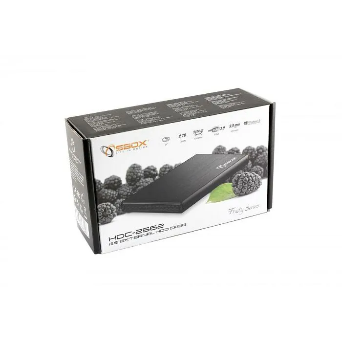 sbox hdd ladica usb 3.0 hdc-2562 crna - slika 3