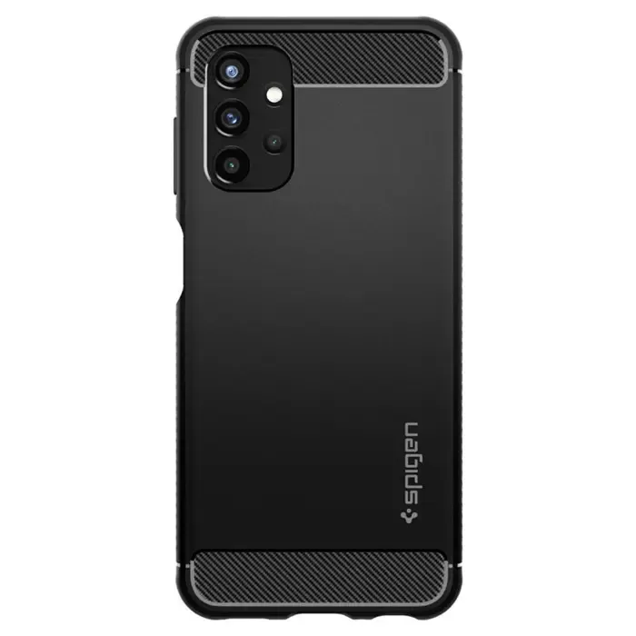 spigen rugged armor, zaštitna maska za telefon, crna - samsung galaxy a13 - slika 2