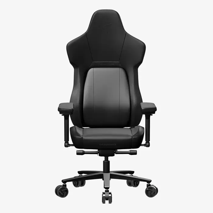 thunderx3 core modern universal gaming chair padded seat black - slika 1
