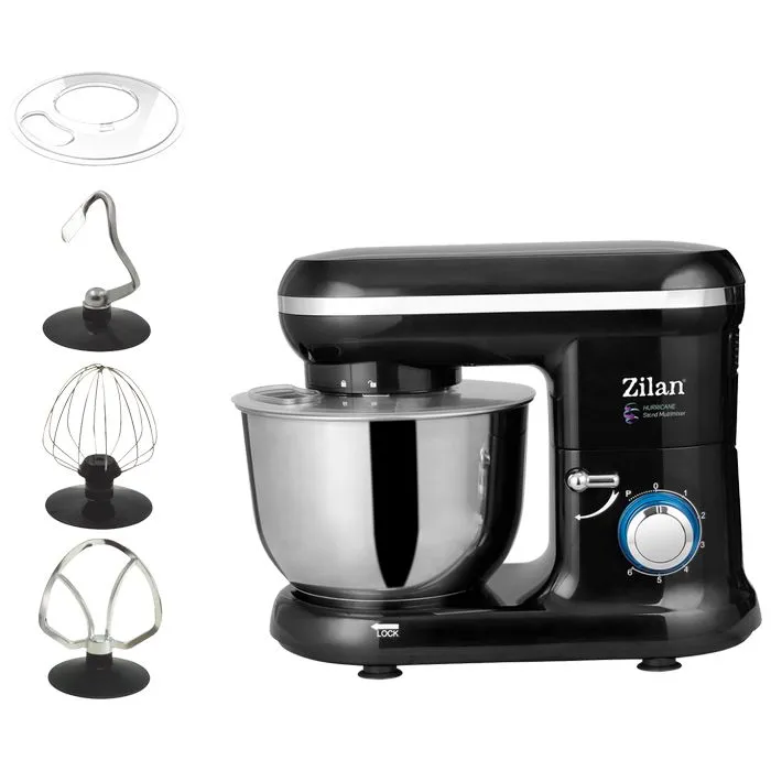 zilan mikser sa posudom, 6 brzina+pulse, 4.5 lit., 1000 w - zln3185 - slika 2