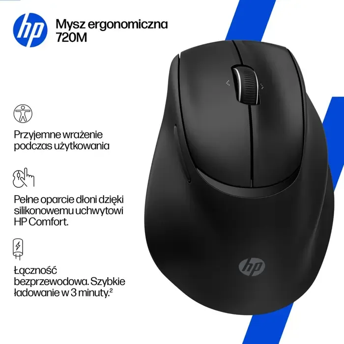 hp tilt ergonomic mouse 720m - slika 5