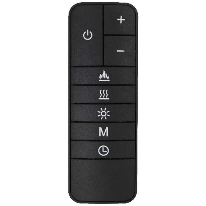 home kamin, električni, 2000w, led svjetlo, daljinski upravljač - fkk 10 - slika 2