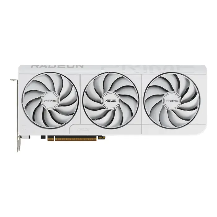 asus prime -rx9070xt-o16g-white amd radeon rx 9070 xt 16 gb gddr6 - slika 1