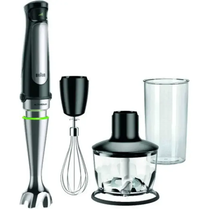 braun multiquick mq 7035x, hand blender (black / stainless steel) - slika 1