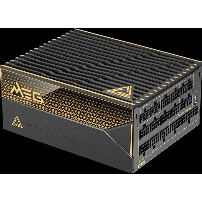 msi meg ai1600t 1600w pcie5 80+ titanium power supply (306-7zpex11-ce0) - slika 2