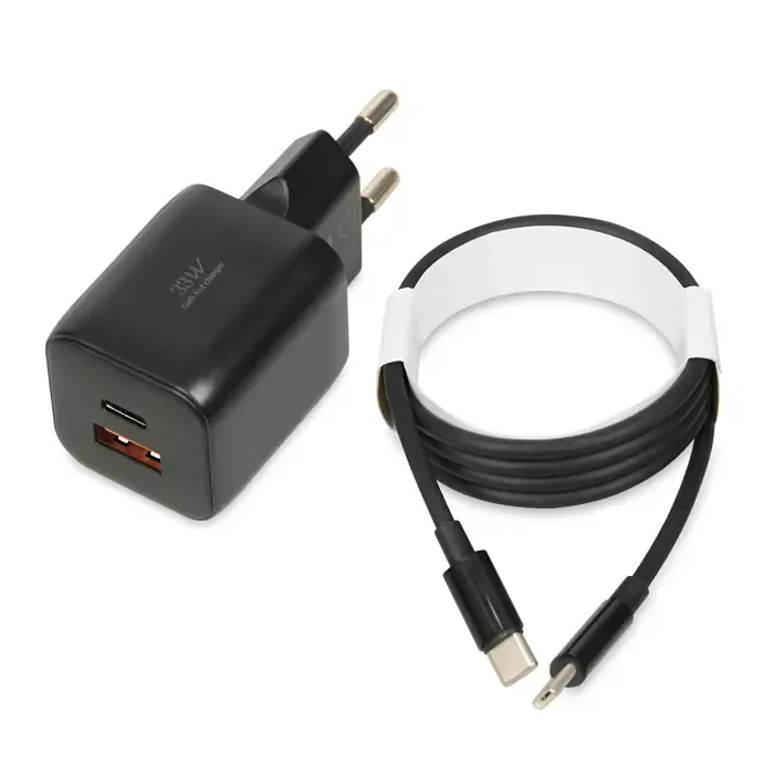 ibox c-42 gan pd33w wall charger, black - slika 1