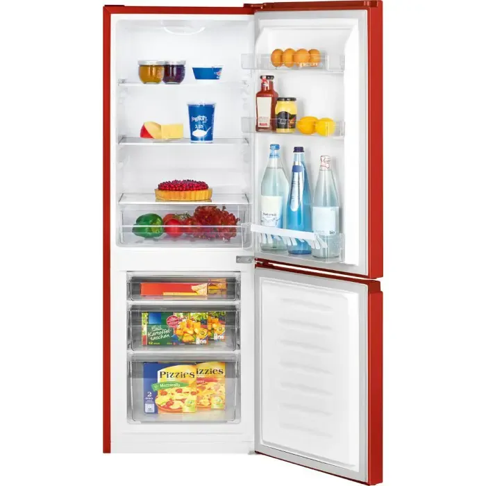 bomann kg 320.2 50cm 165l red e - 165 l - slika 2