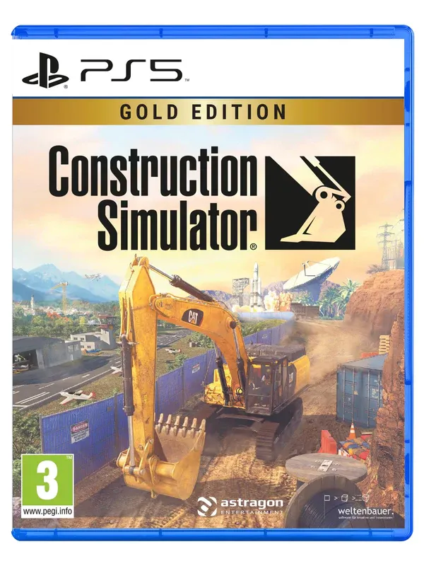 construction simulator - gold edition (playstation 5) - slika 1