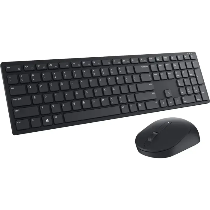 dell pro wireless keyboard and mouse (km5221w) (black, de layout) - slika 1