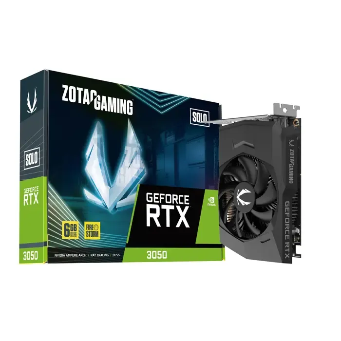zotac gaming geforce rtx 3050 solo nvidia 6 gb gddr6 - slika 2