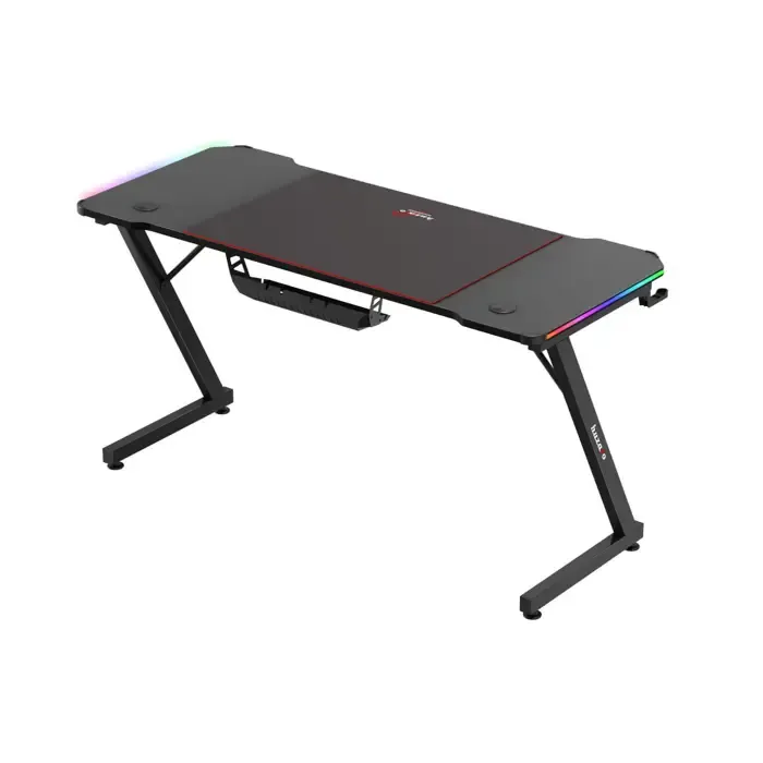 biurko gamingowe huzaro hero 3.3 rgb - slika 2