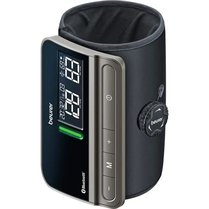 beurer blood pressure monitor bm81 black/grey - easylock, bloodoth - slika 2
