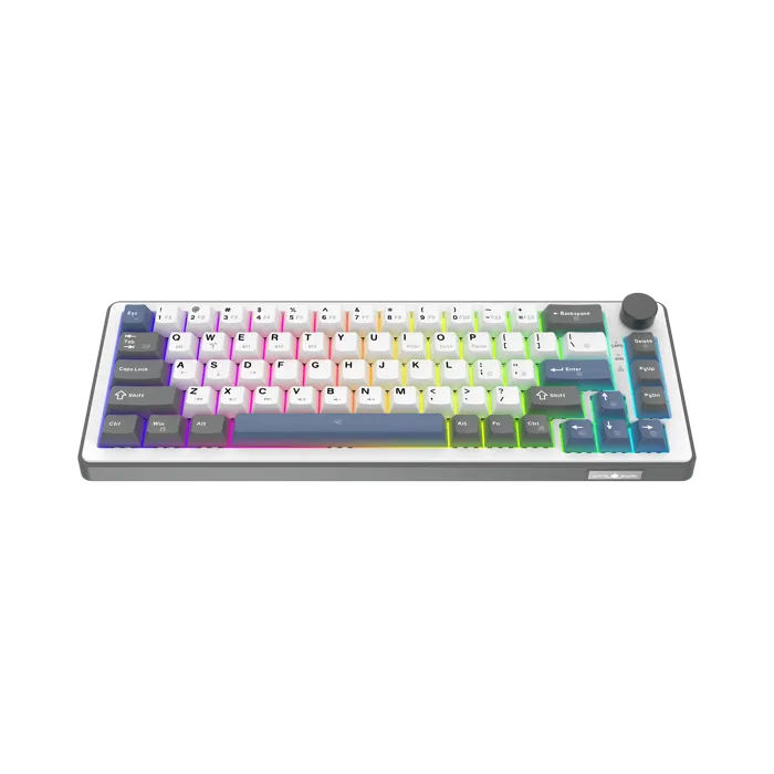 white shark pl tipkovnica gk-009251 excalibur m - bijela /us - slika 3
