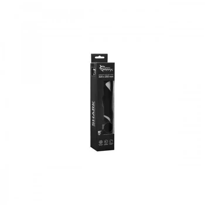 white shark gaming podloga za miša shark m 32x25x3cm - slika 2