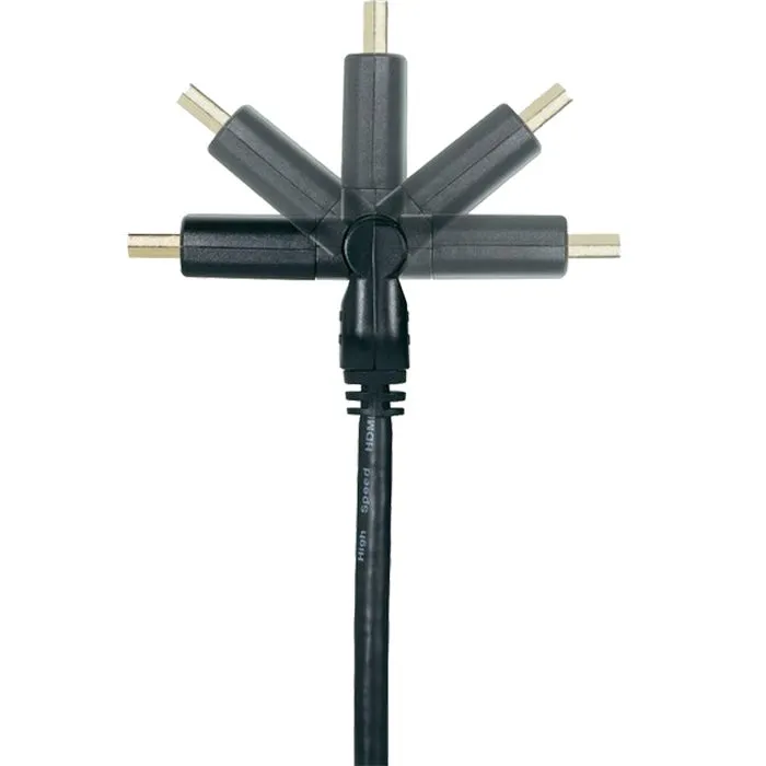 zed electronic hdmi kabel, 1.8 met, ver. 1.4, 4k, 3d, hec, hdcp, arc - hdmi2/1.8 - slika 2