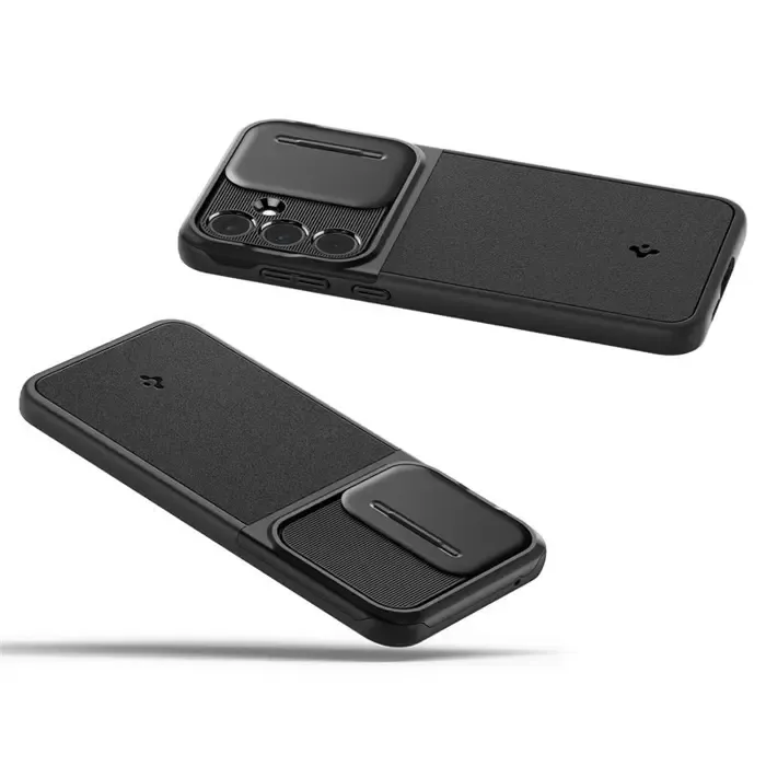 spigen optik armor, crni - samsung galaxy a55 - slika 3