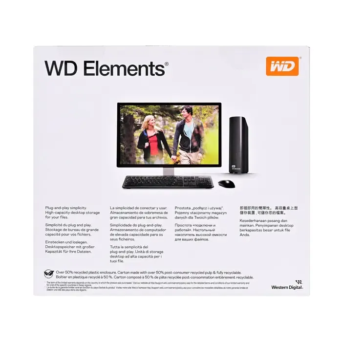 western digital elements wdbwlg0060hbk-eesn external hard drive 6 tb micro-usb b 3.2 gen 1 (3.1 gen 1) black - slika 5