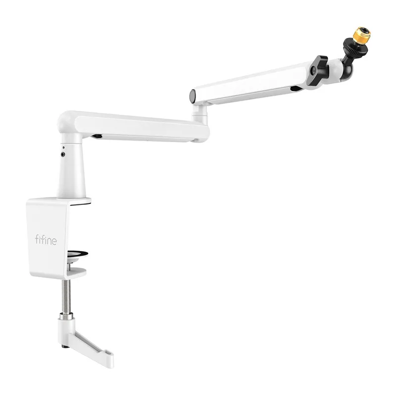 fifine bm88w microphone desk stand (white) - slika 1