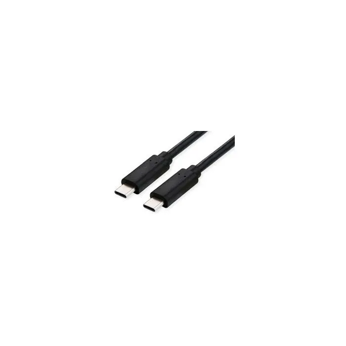 roline usb4 gen3x2 kabel tip c-c m/m, emark, 100w, 2.0m, crni - slika 1