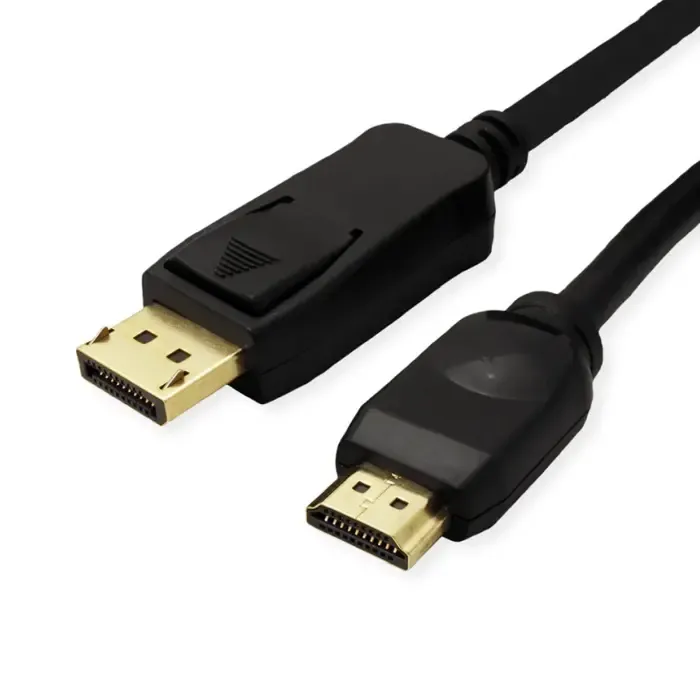 roline value displayport kabel v1.2, dp - uhdtv, m/m, 5.0m, crni - slika 3