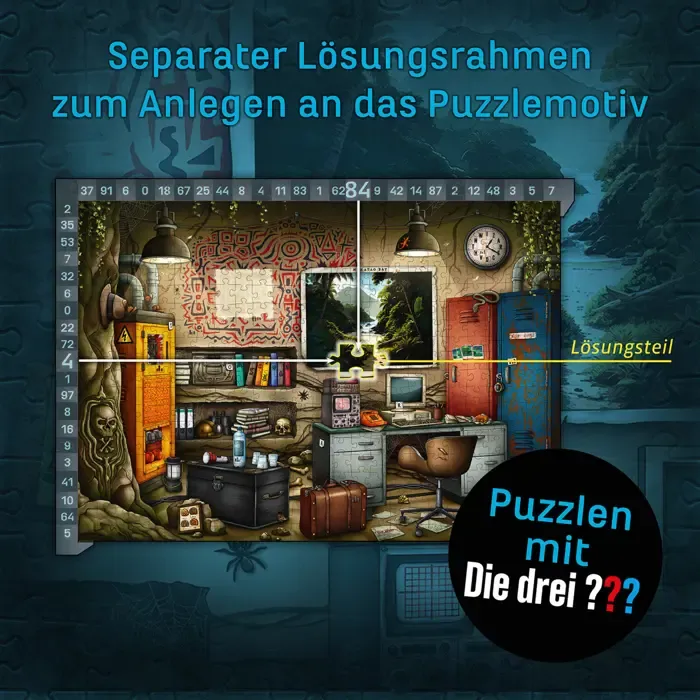 kosmos exit - the puzzle: the three ??? island of the dead (500 pieces) - german edition - slika 4
