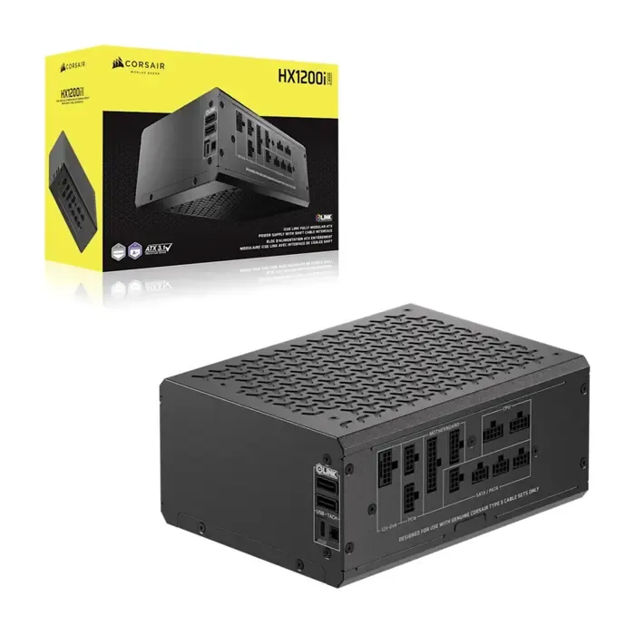 corsair hx1200i power supply unit 1200 w 24-pin atx atx black - slika 2