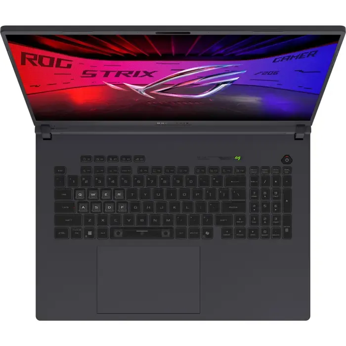 asus rog strix g18 (g815lr-s8082) (gray/green, intel® core? ultra 7 255hx, nvidia geforce rtx 5070 ti, 32 gb ddr5, 1 tb (1 tb ssd), without operating system) - german - de layout - slika 4